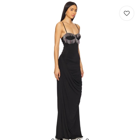 Paris Georgia Odette Dress in Black - Picture 3 of 10